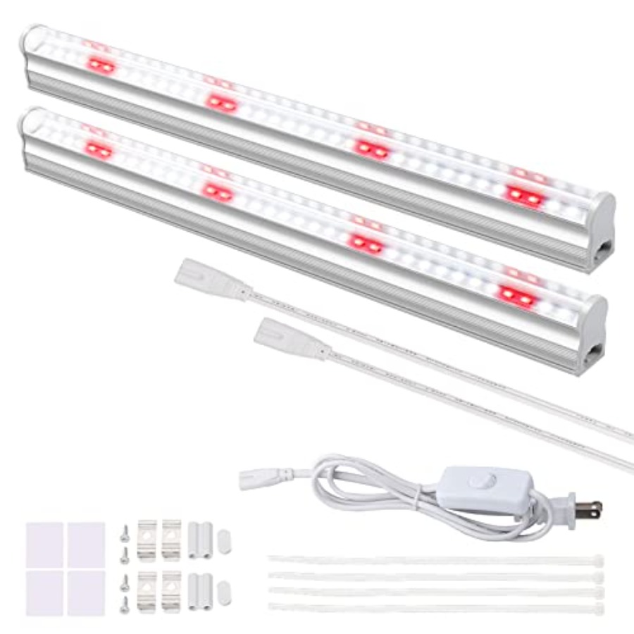 Led Strip Lights - LED-Pflanzenlichtleisten für Zimmerpflanzen, Sonnenlicht-Wachstumslampe mit Vollspektrum
