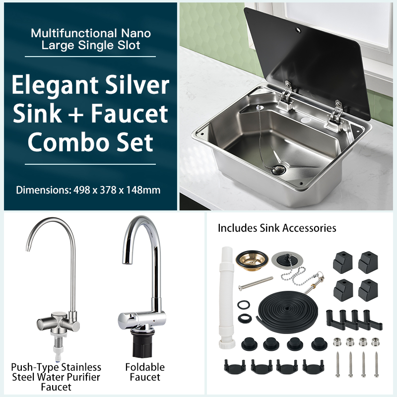 Einbau-Küchenspüle aus Edelsta – Faucet Bewertung und Preis