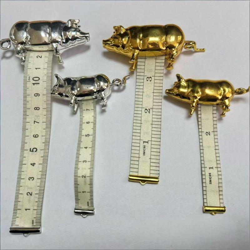 (Ce14)Antikes Schwein-Mini-Maß – Tape Measure Bewertung und Preis