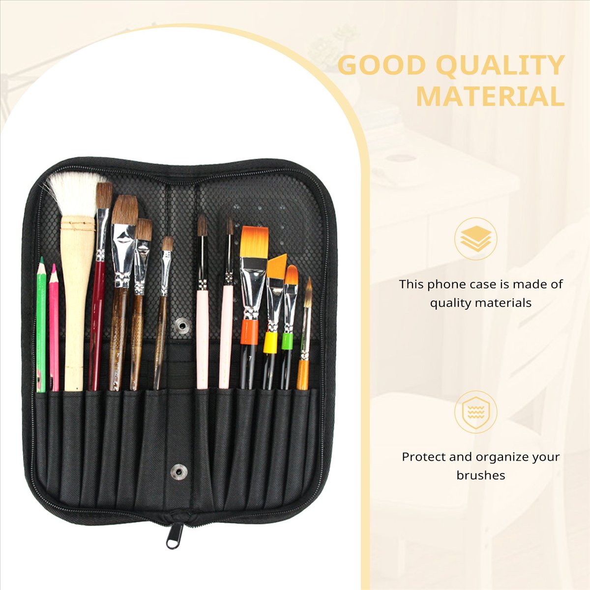 (A02R] 38 cm Künstler-Pinselha – Paint Brush Bewertung und Preis