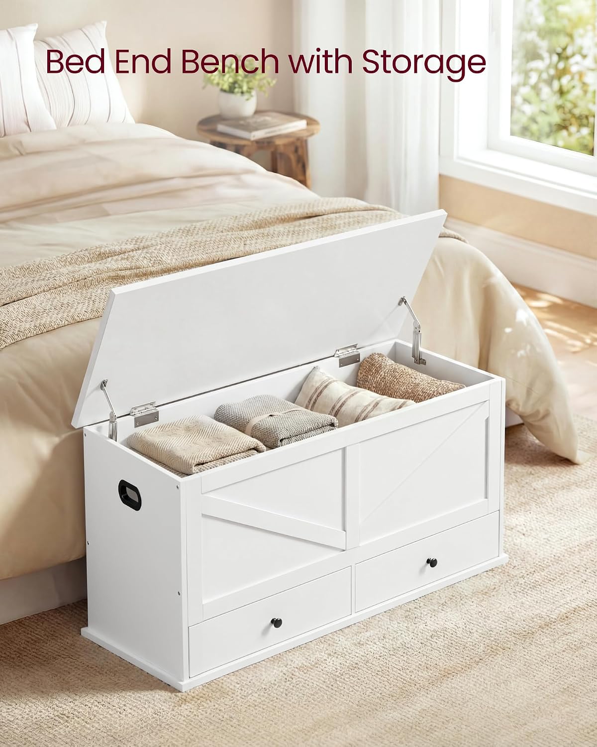Farmhaus-Aufbewahrungstruhe mi – Cabinet Hinges Bewertung und Preis
