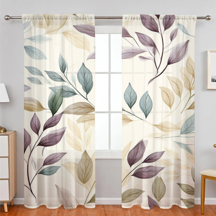 2 Stück transparente Vorhänge, – Curtain Rods Bewertung und Preis