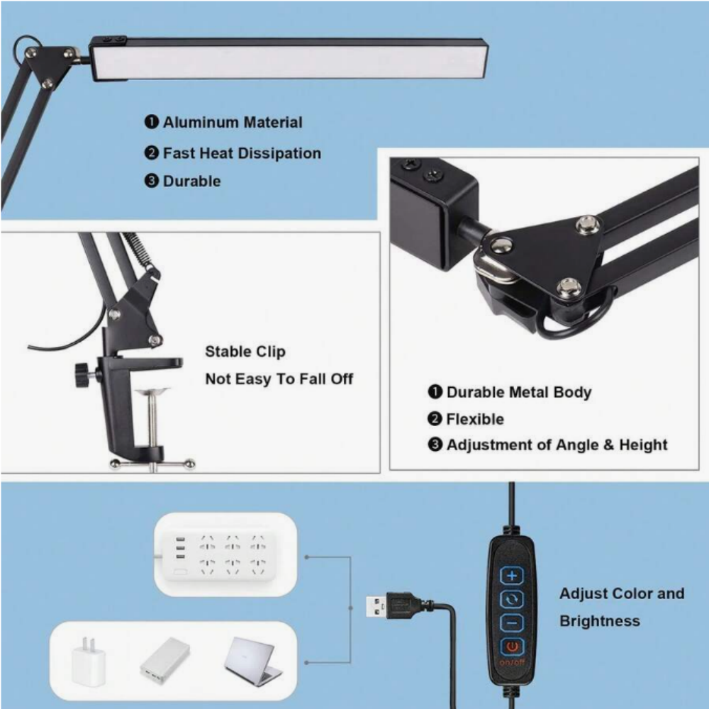 LED-Schreibtischlampe für Zuha – Light Switch Bewertung und Preis