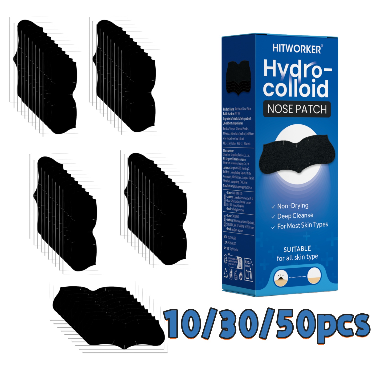 10/30/50-teilige Nasenstreifen – Led Strip Lights Bewertung und Preis