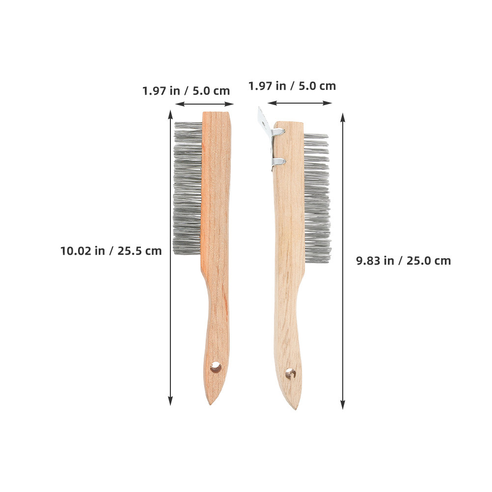 2 Stück Robuste Stahl-Drahtbür – Paint Brush Bewertung und Preis